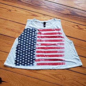 In 9 Flag Tank Top Sz M